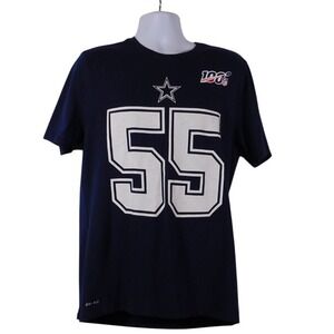 Dallas Cowboys Vander Esch 55 Nike Tee Dri-Fit Short Sleeve NFL Football LG D039